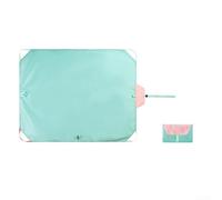 Climbing Gear Rope Bag Featuring Foldable Structure, Color-Visible End Labels, and Interlocking Handle Dust Protection (green)