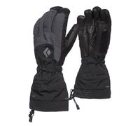 Black Diamond - Mountaineering Gloves in PrimaLoft® - Soloist Gloves Black for Men in Leather - Size S Black S