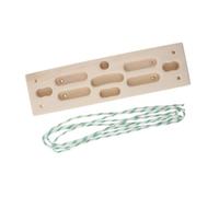 Climbing Hangboard Fingerboard Pull Grip Finger Strength Training Board with Pocket Edges Slopers And Jugs for Progressive Training Suitable