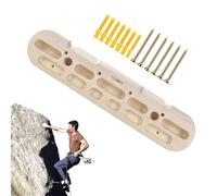 Climbing Hanging Board - Wooden Board, Finger Trainer, Door Mounted Handle Frame for Training in the Gym, with Edges Made of Solid Hardwood, Accessories for the Pull Bar Outdoors, at Home for Vie