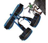 Climbing Harness | Adjustable Heavy-Duty Fall Protection Gear | Lightweight Comfortable Safety Equipment for Rock Climbing and Outdoor Adventures