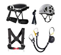 Climbing harness kit Singing Rock Ferrata Exp II Noir XS/M