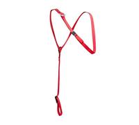 Climbing Harness - Nylon 81g QuickRelease AntiSlip Chest Ergonomic Comfort Adjustable Buckles Safety HeavyDuty Lightweight ShockAbsorbing | Perfect for Mountaineering Engineering Protection Shoulder
