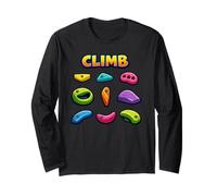 Climbing Holds - Rock Climbing and Bouldering Long Sleeve T-Shirt