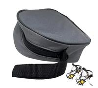 Climbing in camp bag travel toilet circle with zipper storage box clothes storage box clothes storage box travel toilet organizer bag for