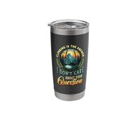 Climbing is The Answer Mountain Climbing Lover Stainless Steel Insulated Tumbler