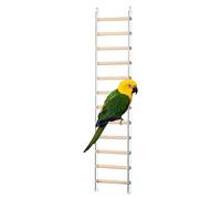 Climbing Ladder - Fish Cage Toy with a 360° Rotating Hook | Parrot Toys and Cage Accessories for Parakeets, Cockatoos, Pigeons, Training and Intra
