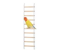 Climbing Ladder - Fish Cage Toy with a 360° Rotating Hook | Parrot Toys and Cage Accessories for Parakeets, Cockatoos, Pigeons, Training and Intra