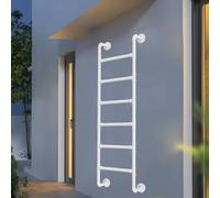 Climbing Ladder for Indoor and Outdoor Use, Wall Mounted Step Ladder Ideal for Loft, Attic, Garage, and Basement Window Well Egress