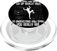 Climbing Math Physics Sometimes You Go Up High Boulder PopSockets PopGrip for MagSafe