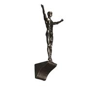 Climbing Men Figures - Decorative Resin Sculpture, 3D Wall Art, Modern Home Ornament | Unique Bedroom Living Room Kids Room Decoration, Contemporary Artwork for Wall Display, Creative Gift Idea