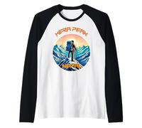 Climbing Mera Peak High Altitude Ice Climbing Mera Peak Raglan Baseball Tee