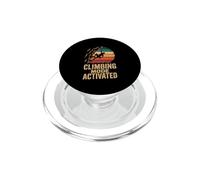 Climbing Mode Activated Retro Rock Climbing PopSockets PopGrip for MagSafe