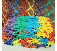 Climbing Net for Kids Outdoor, Colorful Rope Net, Safety Net, Railing Net, Cat Net, Bar Decoration Net, Children's Protection Net for Indoor and Outdoor