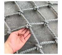 Climbing Net for Outdoor Playgrounds, Cargo Netting for Swing Sets, Rock Climbing Rope, Durable Fence Nets, 2x6m (6.6x19.69ft) - Perfect for Kids & Automotive Use