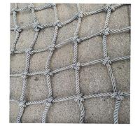 Climbing Net Hammock Swing Safety Climbing Frame Climb Rope Netting Cargo Nets, Safety Nets Cargo Rope(14mm-16cm,3X3m/9.8X9.8ft)