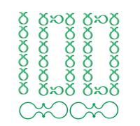 Climbing Plant Clips | Tomato Vine Clips | Gardening Vine Fixing Tool for Vegetables Gourds Cucumbers Tomatoes