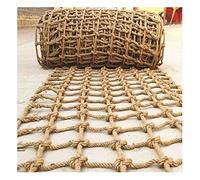 Climbing Plant Trellis Netting Natural Jute Rope for Wall & Patio Decor 12mm Thick 3 Packs of 9.84x9.84ft Ideal for Garden Support and Home Accessories