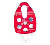 Climbing Pulley Double Sheaves 36kN Rigging Caving,Red 151.5x82mm