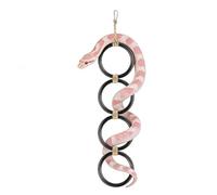 Climbing Rings for Snakes Enrichment | Reptile Cage Decoration | Reptile Terrarium Accessory | For Breeders, Shelters, Trainers, Terrariums, Enthusiasts - Living Room, Bedroom, Office