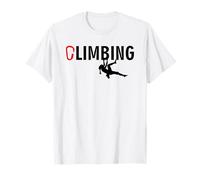 Climbing - Rock Climber Mountaineering Bouldering Carabiner T-Shirt