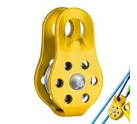 Climbing Roller - Aluminum 20KN | Rope Pulley Single Pulley | Rescue And Safety Equipment Pulley For Outdoor Survival Work In Height, Mountaineering Transportation, Roller