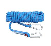 Climbing Rope,10Mm Rock Climbing Rope 10M/20M/30M Outdoor Static Rapelling Rope For Fire Rescue Safety Escape Tree Climbing