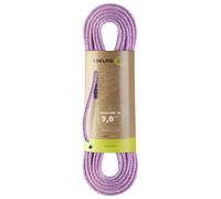 EDELRID Unisex - Adult Birdlime 1R 9.8mm Climbing Rope, Pink-Royal, 80 M