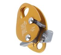 Climbing Rope Grab, Heavy Duty Climbing Rope Grab, Self Braking Stop Descender for 11 12.5mm Ropes Clamp Grabs Rescue Rappel Ring Climbings Gear