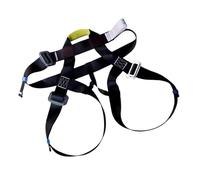 Climbing Safety Harness - Durable Rappellings Waist Belt Gear | Thick Comfortable Strap for Rock Climbing, Fire Rescuing, Training, Mountaineering, Tree Work, Construction and Outdoor Activities