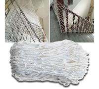 Climbing Safety Net 23x30FT Outdoor Netting for Balcony, Playground, Stairway Railing, 0.6cm Thick Rope Mesh for Enhanced Safety and Protection