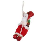 Climbing Santa Claus Ornament Cloth Hanging Decoration for Christmas