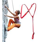 Climbing Shoulder Strap Gear - Chest Safety Harness, Quick Release Anti Slip Support | Mountaineering Construction System, Adjustable Buckle Harness With Secure Fit For Roofing Rock Ascents, Sling
