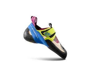 Climbing sock La Sportiva Skwama Woman (Apple Green/Cobalt Blue) Woman