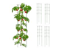Climbing Support Trellis Gardening Plants Aid Round Tomato Tower 120cm 5x Set