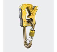 Climbing Technology Click Up Belay Device - Mustard Yellow, Mustard Yellow