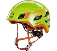 Climbing Technology Orion 6X94209AB1CTSTD Helmet, Green/Orange, L/XL