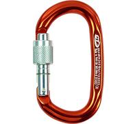 Climbing Technology Pillar SG Carabiner Oval with Ferrule, Red