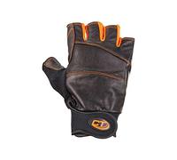 Climbing Technology ProGrip Ferrata Half-Finger Glove, unisex adult, Progrip Ferrata, black