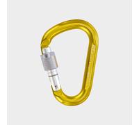 Climbing Technology Snappy Screw Gate HMS Carabiner - Yellow/Silver