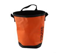 Climbing Tool Bag,Rope Storage Pouch,Adjustable Waist Belt,Tree Climbing Gear(Orange)