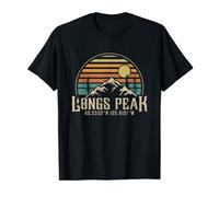 Climbing Tourist Colorado Hiking Mountain Longs Peak T-Shirt