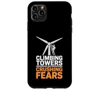 Climbing Towers And Crushing Fears Wind Turbine Tech Case for iPhone 11 Pro Max