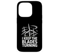 Climbing Towers And Crushing Fears Wind Turbine Tech Case for iPhone 14 Pro