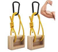 Climbing Training Board - Wooden Traction Device for Suspension Exercises, Climbing Panel | For Climbers, Tree Training & Hand Play, Ameli