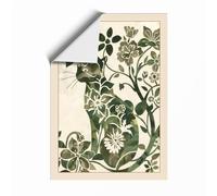 Climbing Vine Study Botanical Unframed Wall Art Print A2 (59.4×42cm), Wall Decor for Living Room, Bedroom, Office & Home, Art Gift