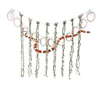 Climbing Vines for Reptiles, Handcrafted Jungle Vines, Suitable for Snakes, Ball Pythons, Chameleons, Playground Climbing Toys, Corn Snake Enrichment Toys