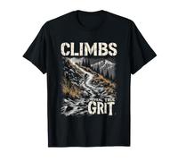 CLIMBS Reveal True GRIT Mountain Biking Adventure T-Shirt