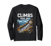 CLIMBS True GRIT Mountain Biking Adventure Long Sleeve T-Shirt