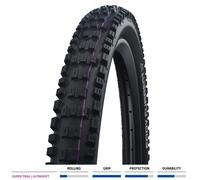 Schwalbe Eddy Current Front Evo Super Trail TLE Addix Ultra Soft Folding 29" Tyre Black